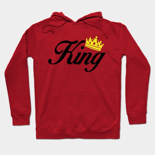 king and queen matching Hoodie by youki